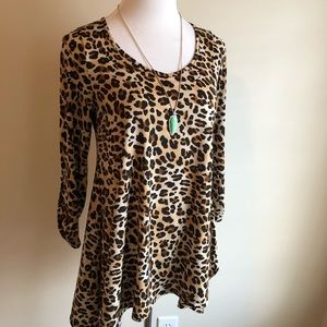 Leopard Print Blouse
